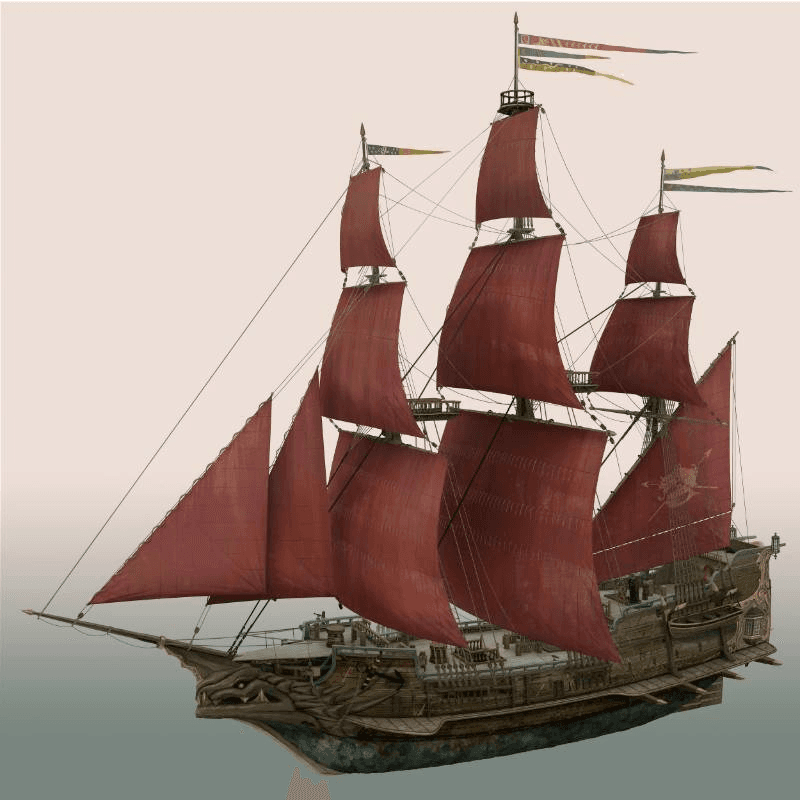 wooden ship