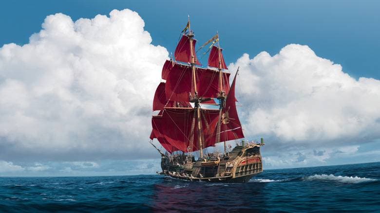 wooden sailing ship
