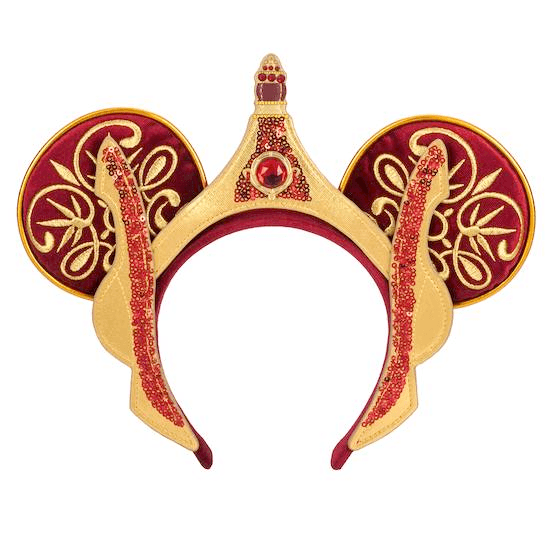 gold crown headband