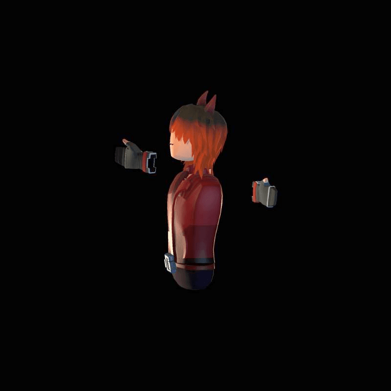 3d model, character,