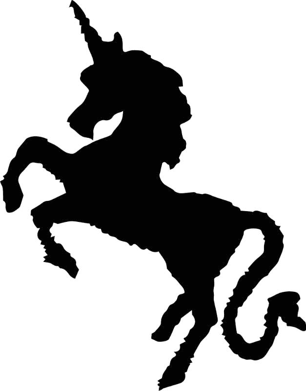 unicorn silhouette