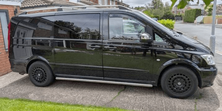 black van