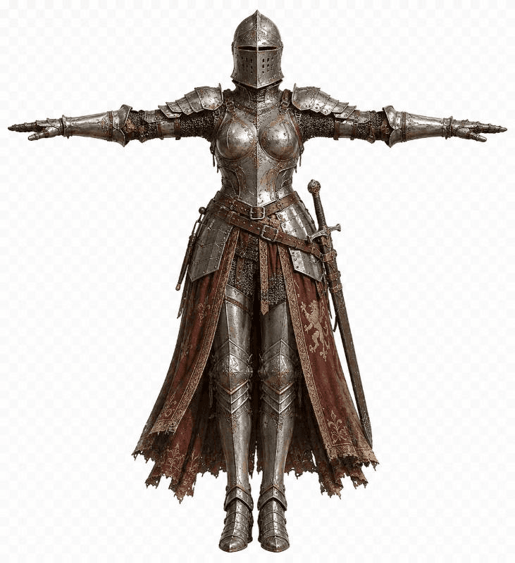medieval knight armor