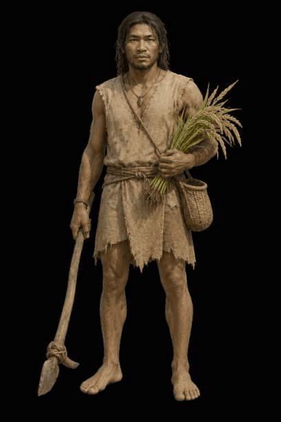 wooden spear