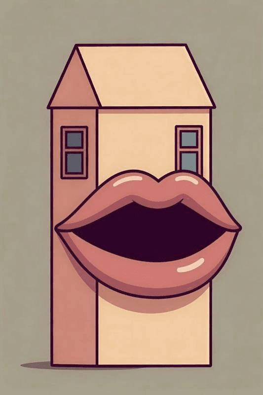 cartoon house