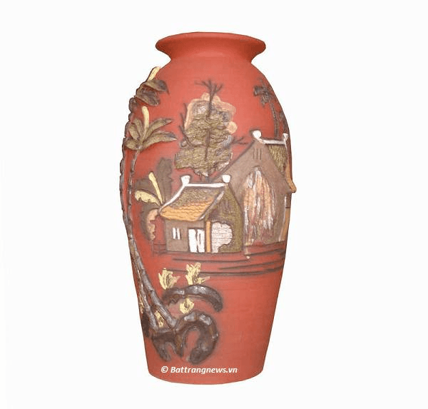 terracotta vase