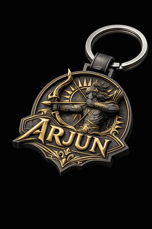 metal keychain