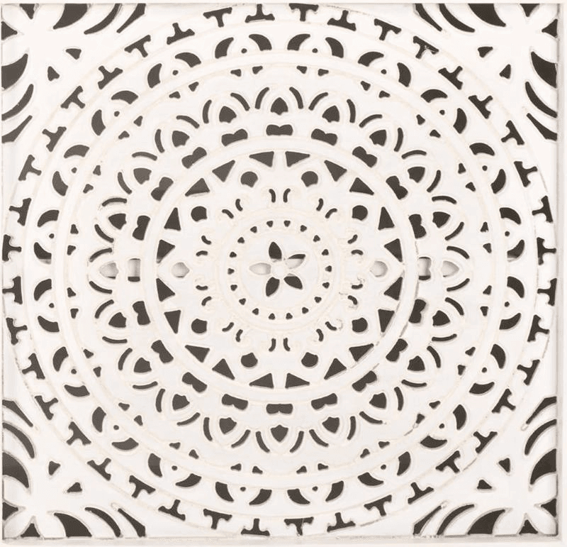 white decorative panel