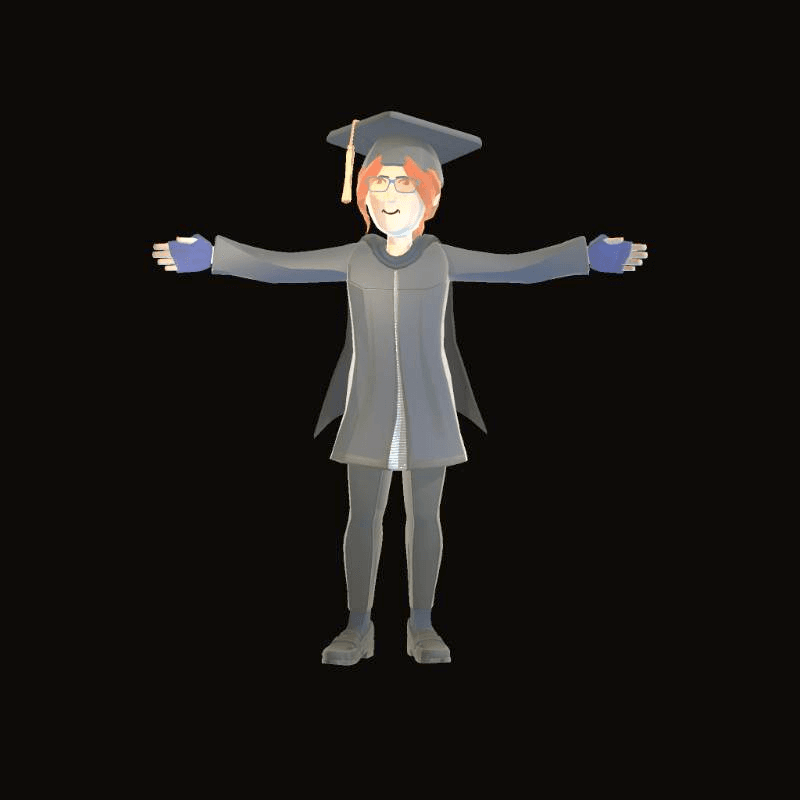 graduation cap and