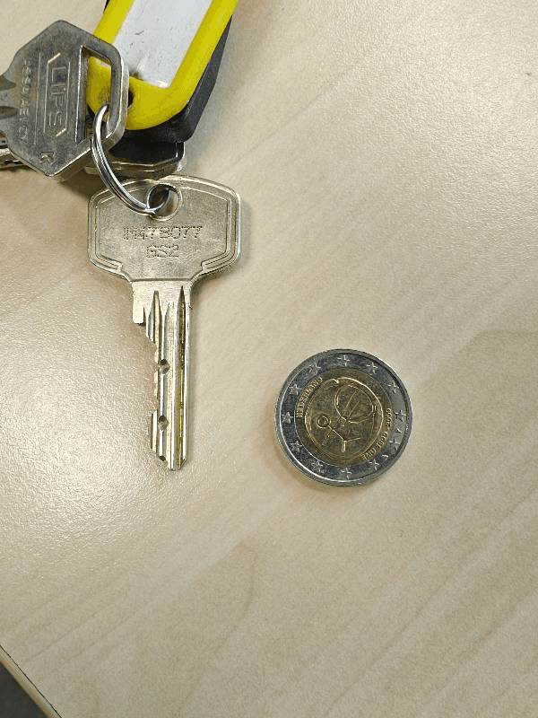 metal keychain