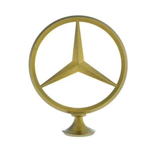 metal logo stand