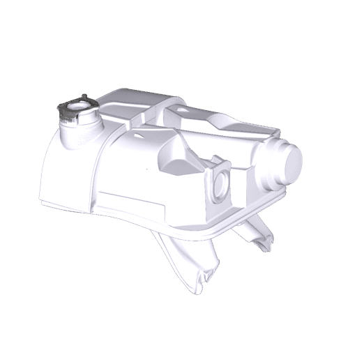 transparent plastic container