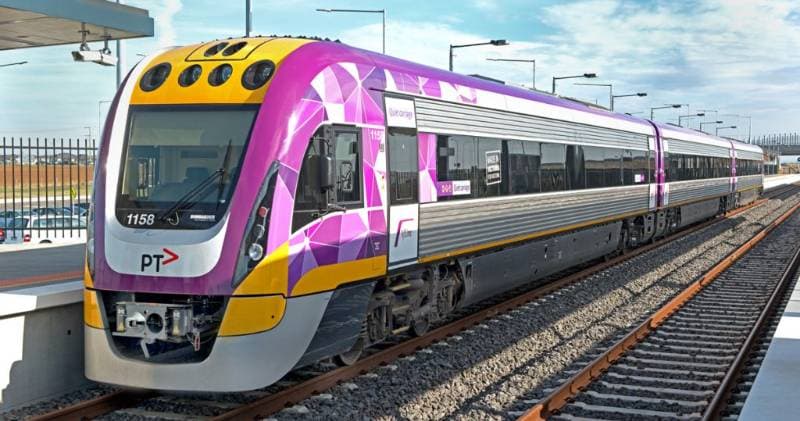 modern train