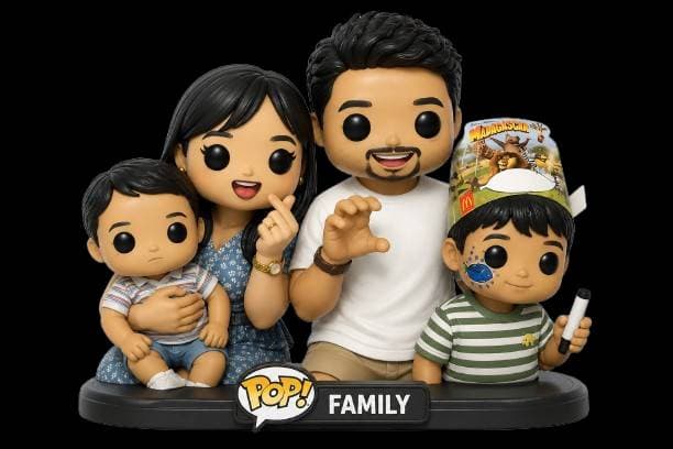 family pop! figure