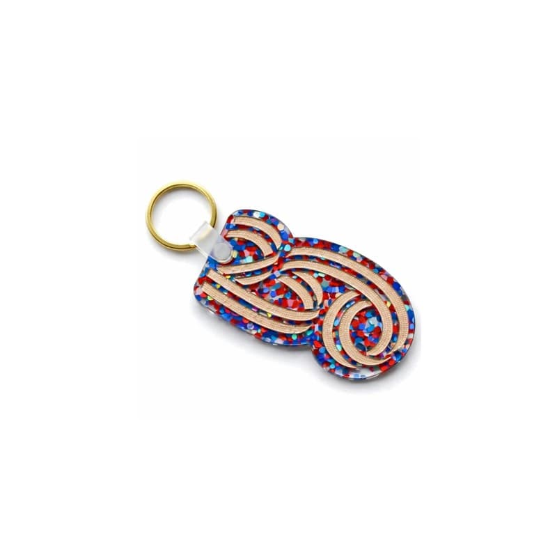 keychain dog tag