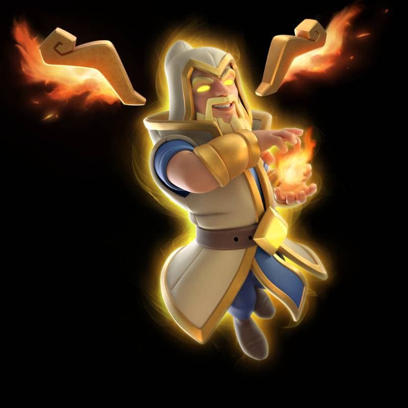 fire-emitting character