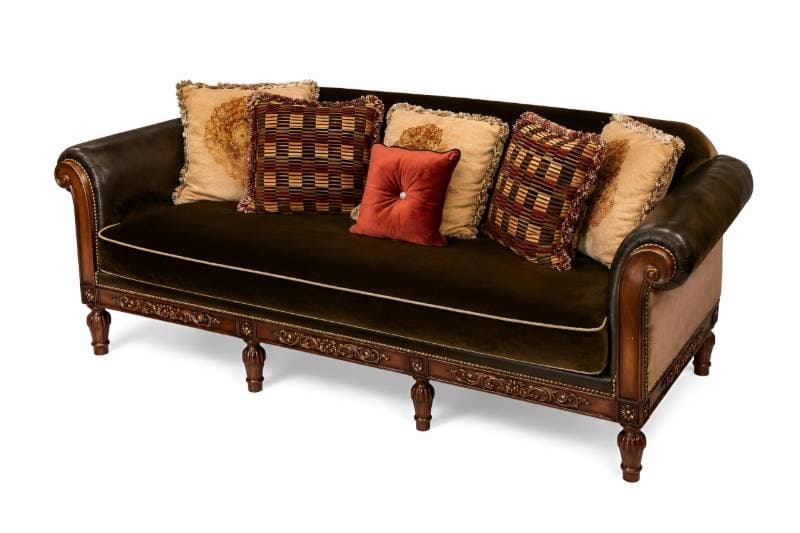 leather sofa