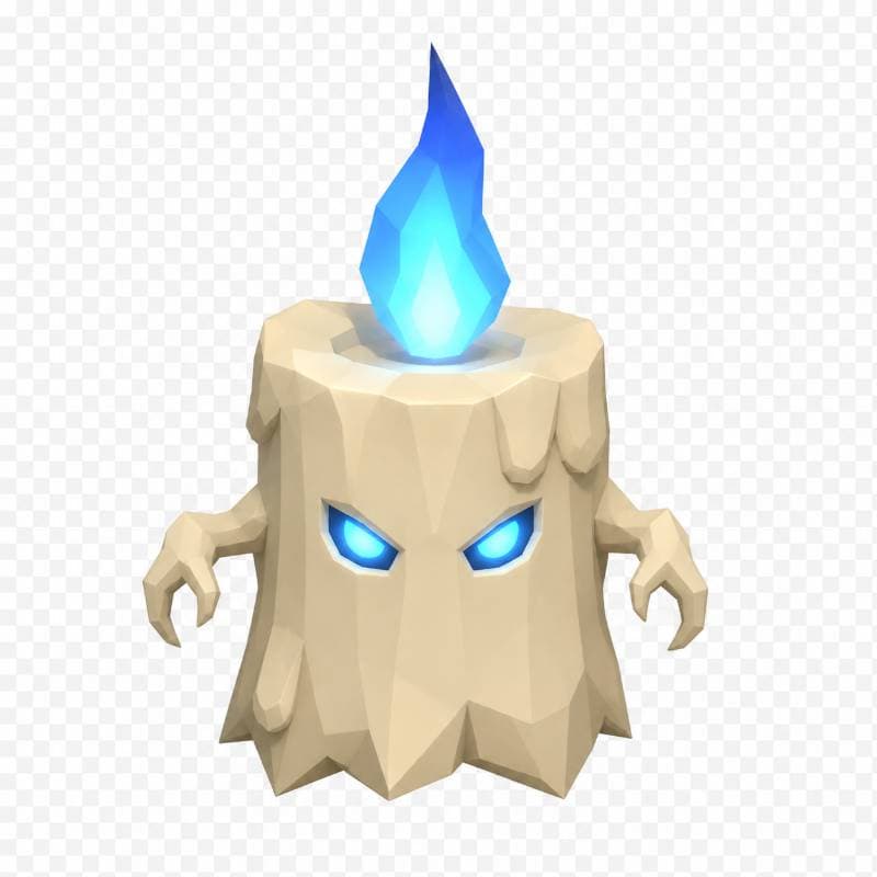 wooden candle holder