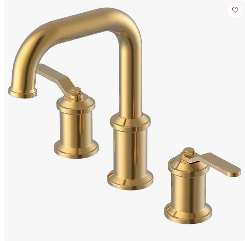 gold faucet
