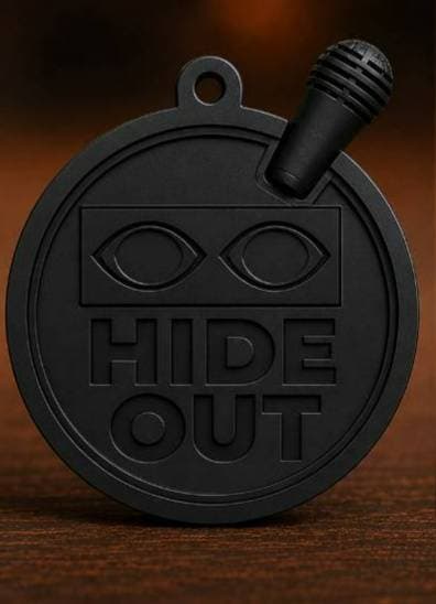 black keychain