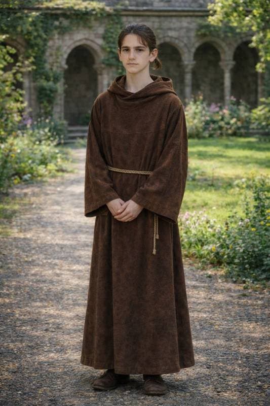 brown robe