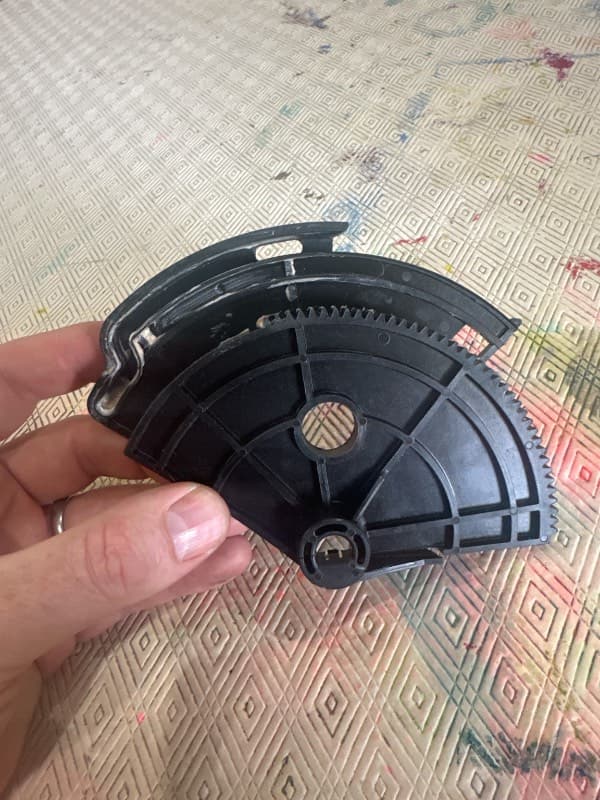 plastic fan blade