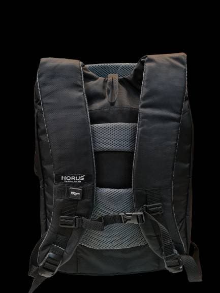 black backpack