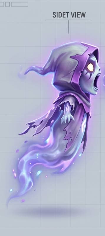 ghostly figure