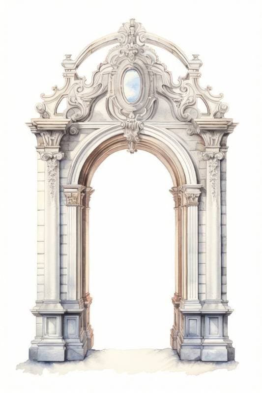 ornate archway
