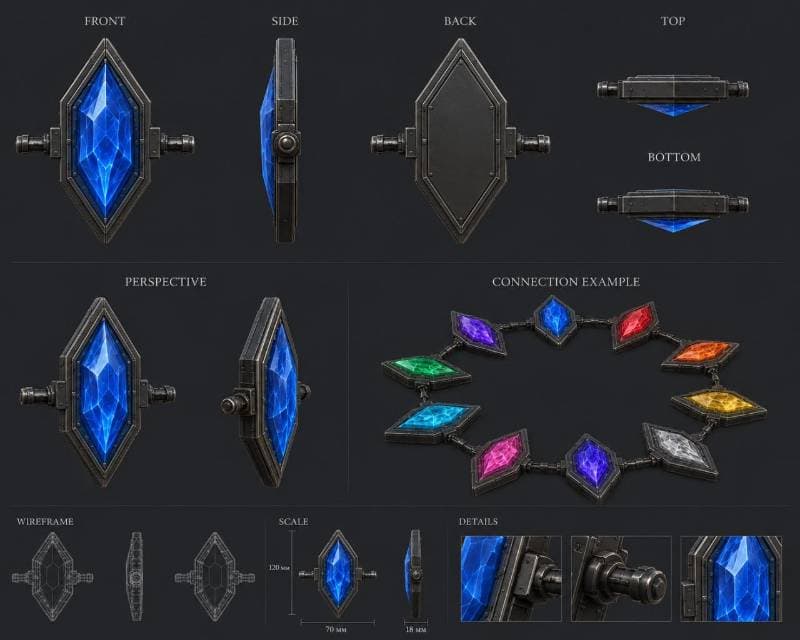 metal jewelry holder