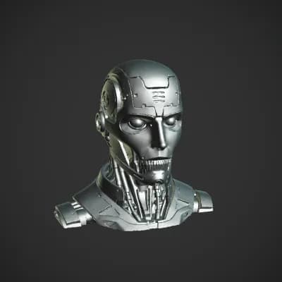 robot head