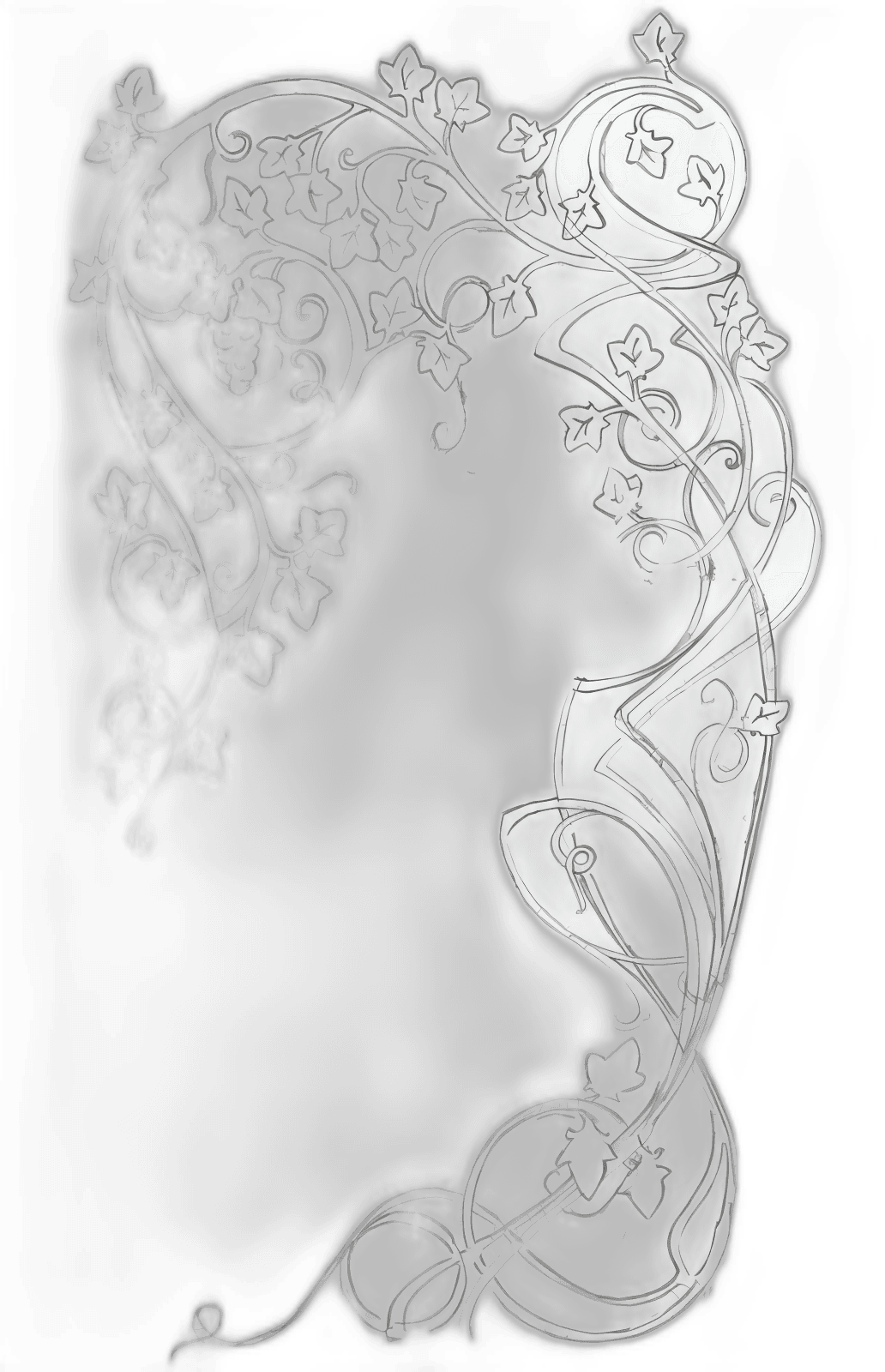 abstract floral design