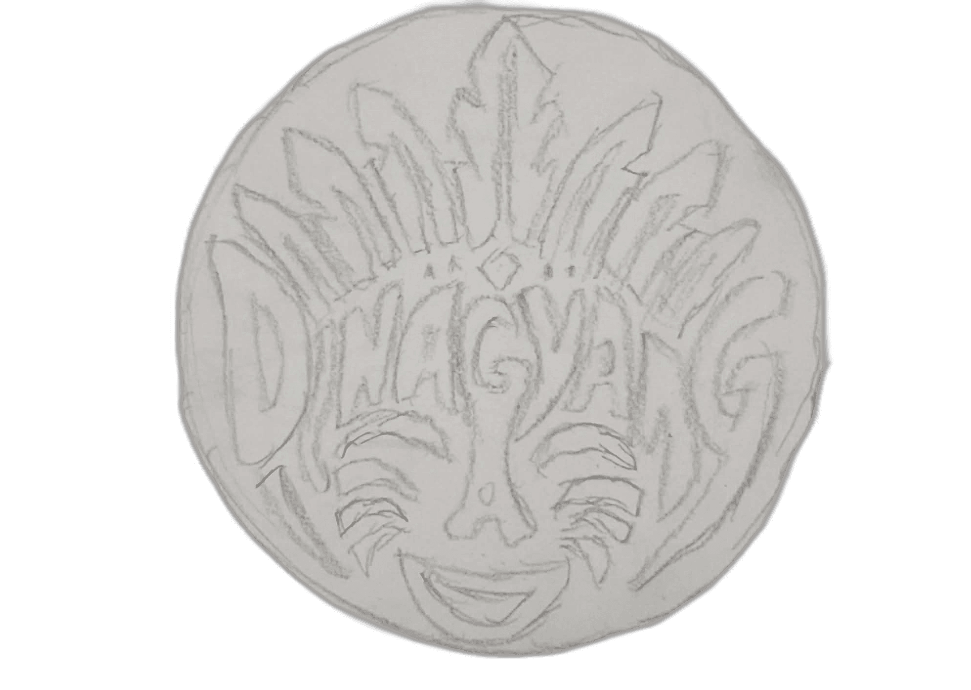 Dinamayang festival logo sketch