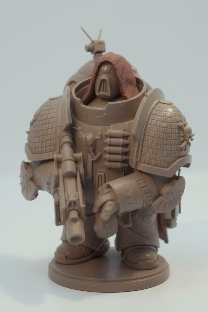 Warhammer 40,000 Space Marine miniature
