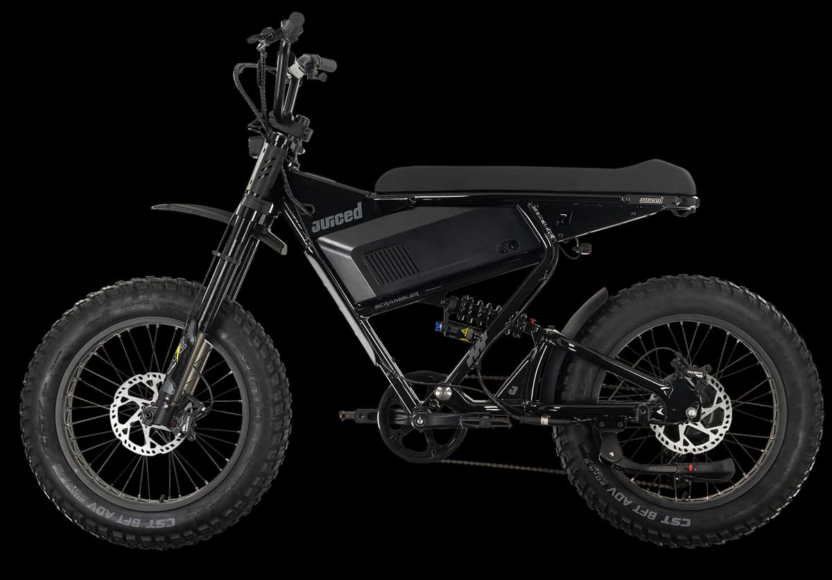 Juiced Scrambler electric bicycle