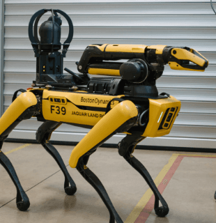 Boston Dynamics Spot robot dog with F39