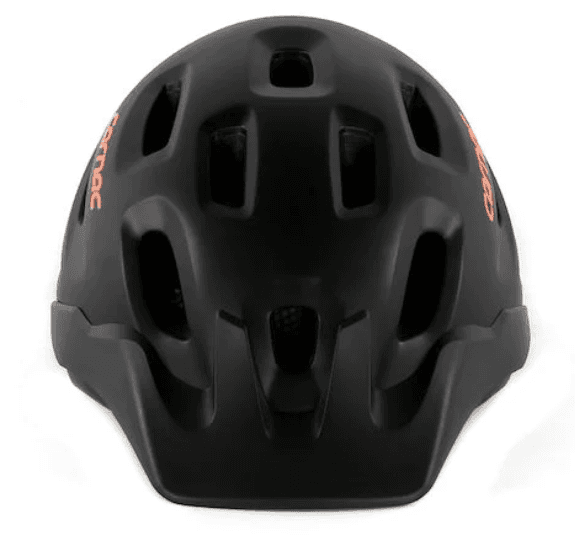 Carnac black matte bicycle helmet