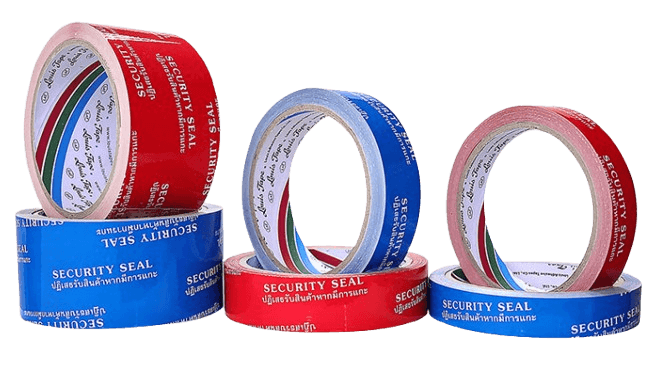 Louis Tape 'SECURITY SEAL' packing tape rolls
