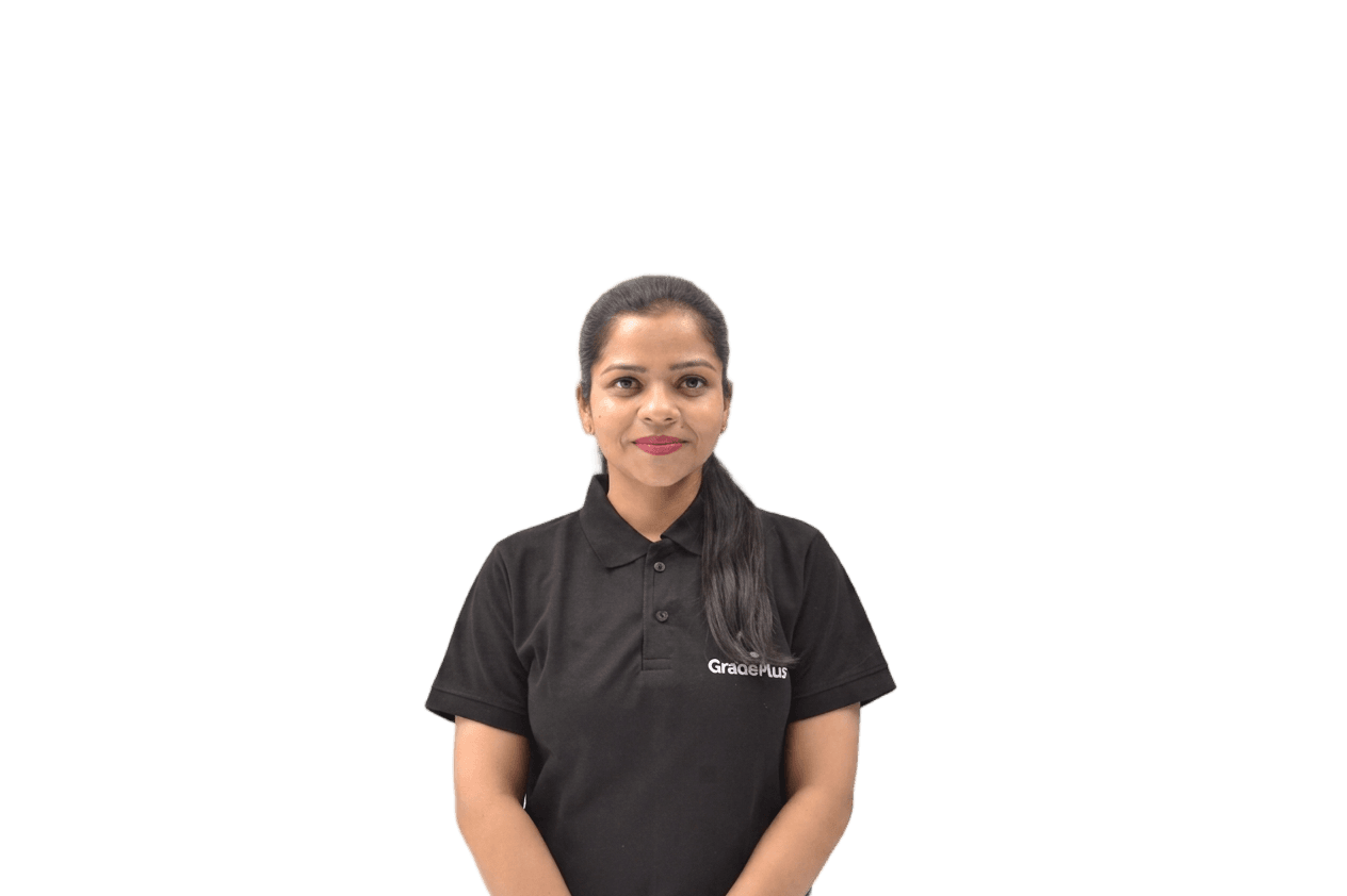 young woman in black polo shirt