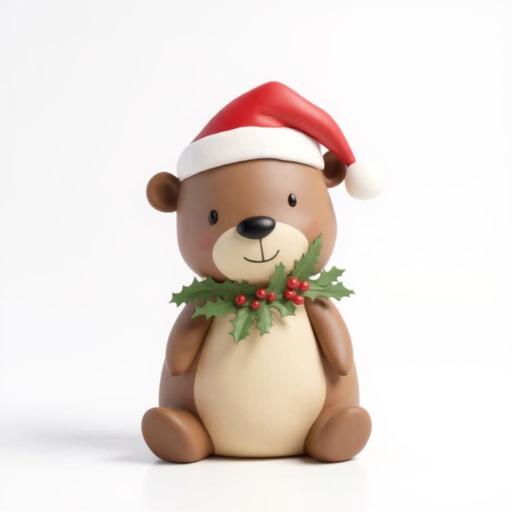 Christmas teddy bear